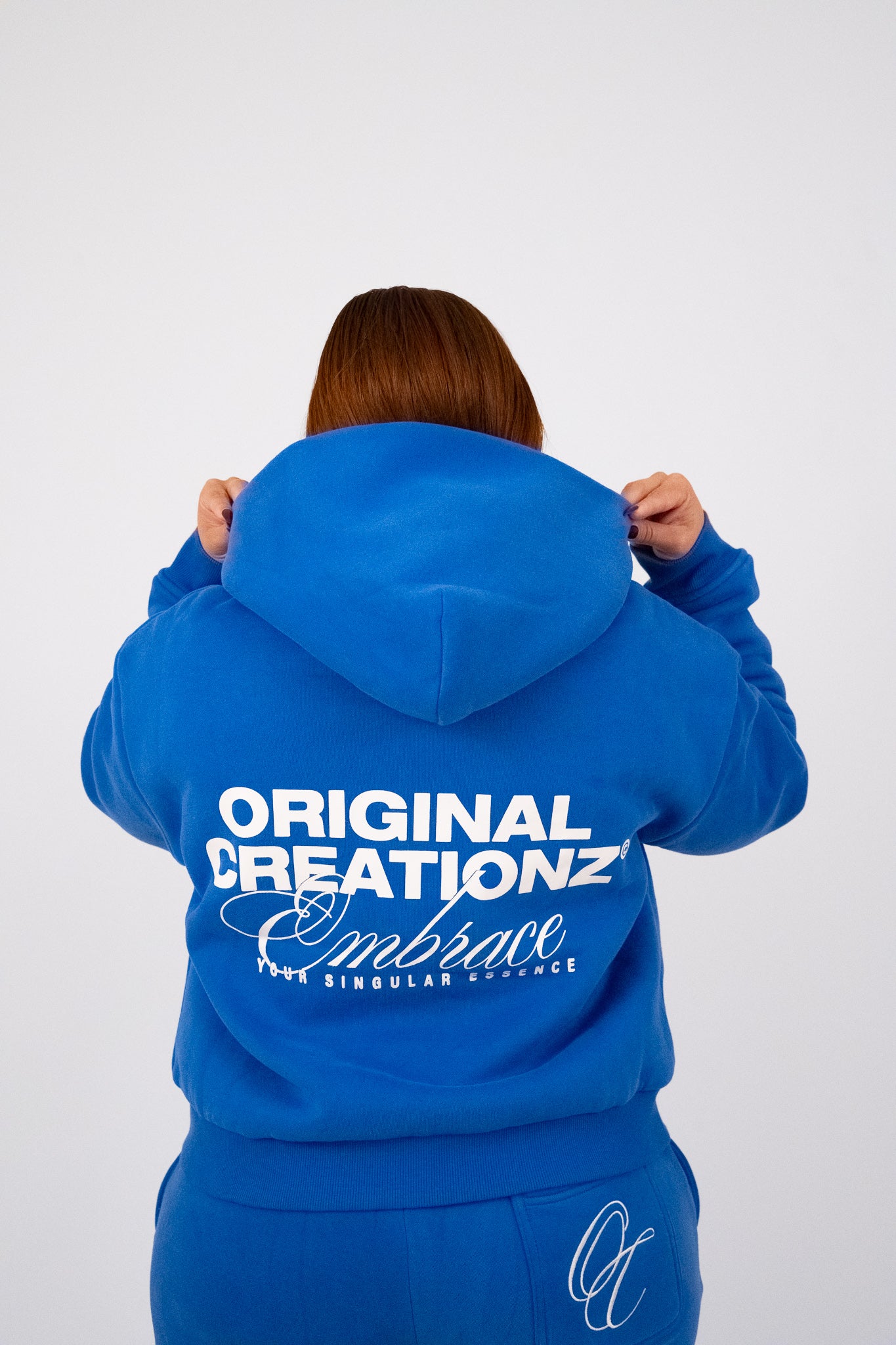 Zip Hoodie - Blue